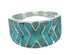 Sterling Silver Turquoise Southwest Ring Size 6 YX79208